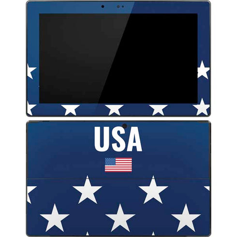 USA Flag Stars Surface Pro Tablet Skin